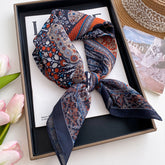 Men's casual printed silk scarf